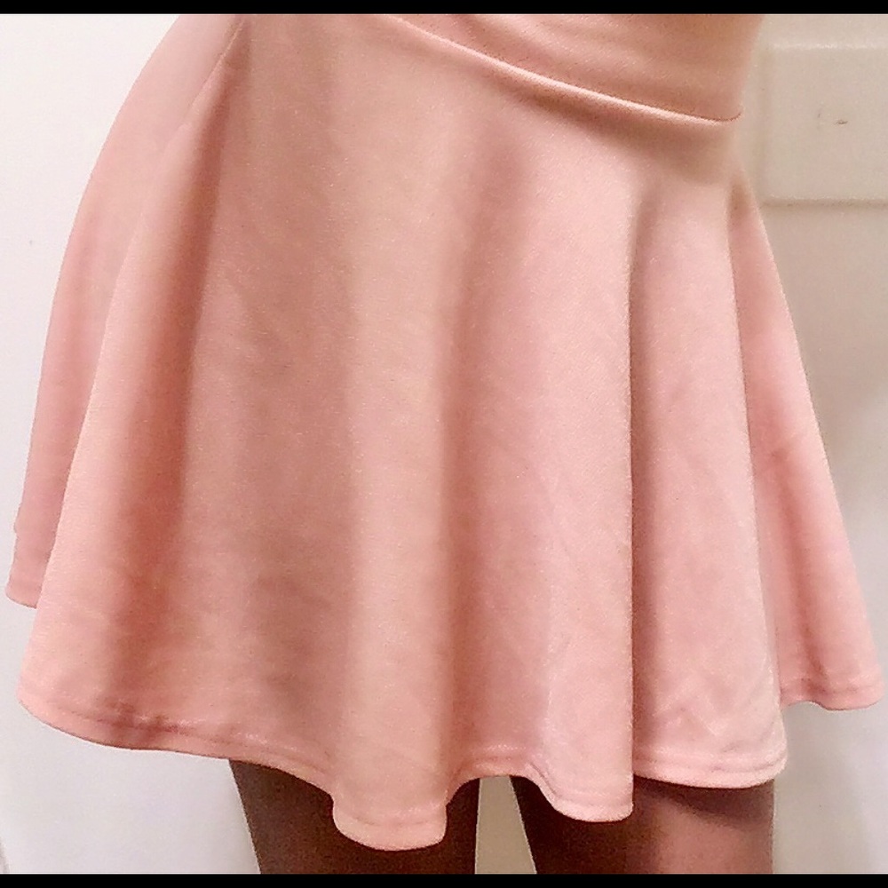 Pink Skater Skirt